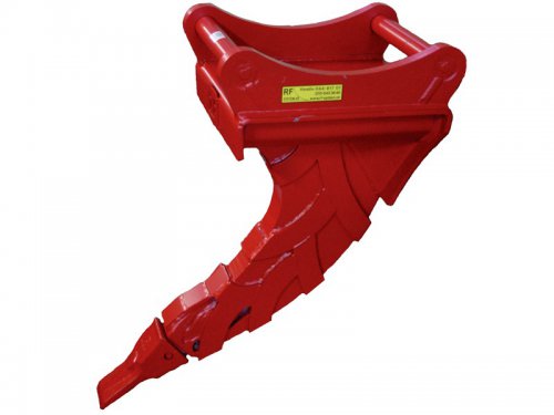 Tjälrivare - fäste S3-B30 max maskinvikt 40 ton djup 1400 mm tand CAT vikt 950 kg ribbad