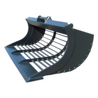 Gallerskopa - fäste S45 volym 400 liter bredd 1400 mm 240 kg
