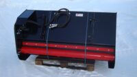 Sandspridarskopa - hydraulisk, fäste Atlas 65, volym 1400 liter, spridningsbredd 2430 mm - Bild 3