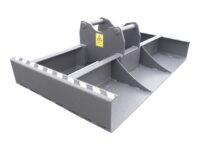 Avjämningsbalk - med skopa fäste S60 bredd 2500 mm vikt 410 kg
