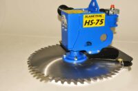 Röjsåg HS75 för grävmaskin - fäste S40, klingdiameter 750 mm, klarar upp till 250 mm tjocka grenar - Bild 3