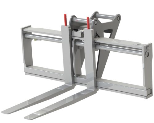 Gaffelställ - mekaniskt fäste S2-B27 kapacitet 8000 kg rambredd 1500 mm gaffellängd 1450 mm