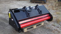 Sandspridarskopa - hydraulisk, fäste Atlas 65, volym 750 liter, spridningsbredd 1800 mm - Bild 3