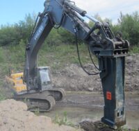Hydraulhammare XS-70 - fäste S30/180, för maskinvikt 0.5-1.7 ton - Bild 3