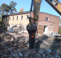 Hydraulhammare XS-70 - fäste S30/180, för maskinvikt 0.5-1.7 ton - Bild 4
