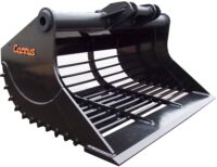 Gallerskopa - fäste S80 volym 2200 liter bredd 2300 mm vikt 1700 kg