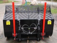 Högtippande lättmaterialskopa - fäste Stora BM, volym 6000 liter, bredd 3000 mm, vikt 2015 kg, med sparskär - Bild 3