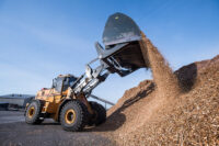 Högtippande lättmaterialskopa – fäste Stora BM, volym 5500 l, bredd 2750 mm, vikt 2200 kg, med sparskär - Bild 4