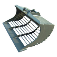 Gallerskopa - fäste S45 volym 350 liter bredd 1300 mm vikt 220 kg