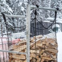 Vedsäckstativ - för Big Bag vedsäckar, med justerbar höjd - Bild 3