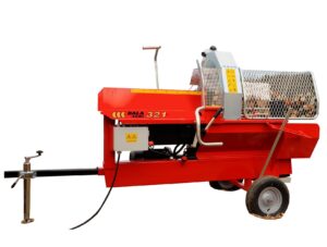 Vedkombi 321 - eldriven 3 fas max stockdiameter 320 mm tryckkraft 5 5 ton
