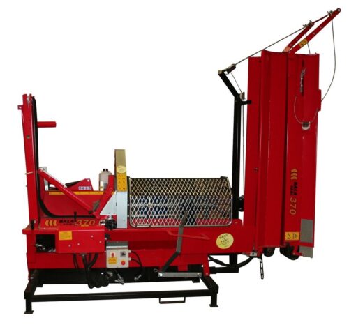 Vedkombi 370 EL - eldriven med joystick 3 fas max stockdiameter 370 mm tryckkraft 8 1 ton