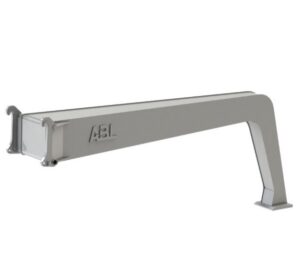 Containerpackare - fäste Stora BM platta 900 x 900 mm  stomme längd 5324 mm vikt 1432 kg