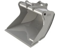 Planeringsskopa RT - fäste S1/B20, volym 900 liter, bredd 1800 mm, med slitribbor - Bild 2