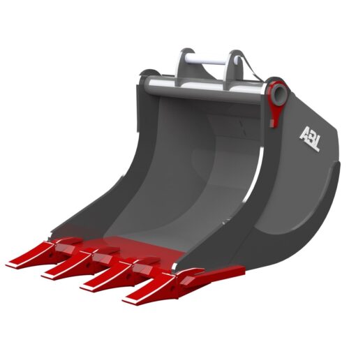 Grävskopa - fäste S60 volym 600 liter bredd 900 mm 4 st tänder CAT 3.5"