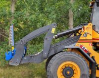 Häcksax för hjullastare - fäste L30, klippbredd 1800 mm, klipper upp till 40 mm tjocka grenar - Bild 4