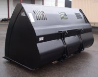 Lättmaterialskopa - fäste Stora BM, volym 6000 l, bredd 2800 mm, vikt 1480 kg, med sparskär - Bild 4