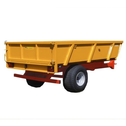 Stendumper - fäste dragögla boggie kapacitet 6 ton med belysning bakåttipp vikt 1800 kg