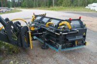 Klaffblad Relax - fäste Stora BM, totalbredd 4330 mm, för maskinvikt 6-12 ton - Bild 3