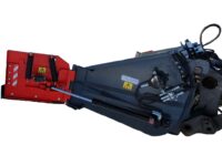 Multiskopa fran Siljum Mekan - fäste Stora BM volym 2100 liter totalbredd 4265 mm vikt 830 kg