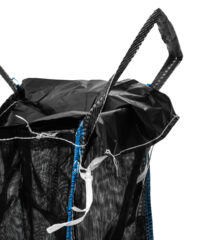 Vedsäck Porto - 250 liter, 50 st, UV-skyddad & fullt ventilerad, med lyftöglor & stängbart lock - Bild 6