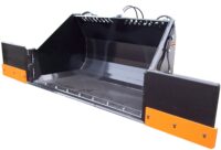Klaffskopa - fäste l30 volym 800 l - 5000 l plogbredd 2530 mm - 4900 mm