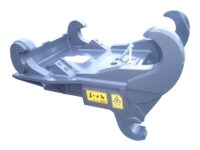 Adapter - SMP 1 (maskinsida) S70 (redskapssida) mekanisk låsning vikt 420 kg
