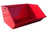 Frontlastarcontainer standard - fäste Euro volym 1200 l bredd 1300 mm