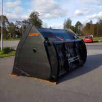 Högtippande lättmaterialskopa - fäste Stora BM, volym 11 000 l, bredd 3400 mm, vikt 3950 kg, med sparskär - Bild 5