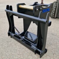 Adapter - S60/S70-kombi (maskinsida), Stora BM (redskapssida), mekanisk låsning, vikt 310 kg - Bild 4