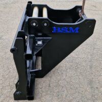 Adapter - S60/S70-kombi (maskinsida), Stora BM (redskapssida), mekanisk låsning, vikt 310 kg - Bild 3