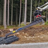 Kranarm 4,5 m – mekanisk, fäste S3/B30, 2-delad, maxlängd 4,5 m, maxlast vid full längd 1500 kg - Bild 7