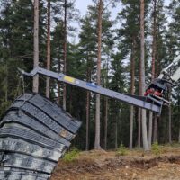 Kranarm 4,5 m – mekanisk, fäste S3/B30, 2-delad, maxlängd 4,5 m, maxlast vid full längd 1500 kg - Bild 6