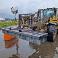 Stålborste för traktor – fäste SMS/Trima inkl. gaffelfäste, bredd 3000 mm, djup 900 mm - Bild 5