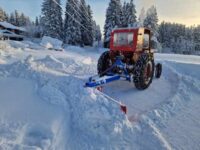 Schakt- & snöblad Olle - fäste Trepunkt, vändbart, bredd 2500 mm, vikt 170 kg - Bild 7