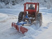 Schakt- & snöblad Olle - fäste Trepunkt, vändbart, bredd 2500 mm, vikt 170 kg - Bild 8