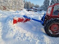 Schakt- & snöblad Olle - fäste Trepunkt, vändbart, bredd 2500 mm, vikt 170 kg - Bild 9