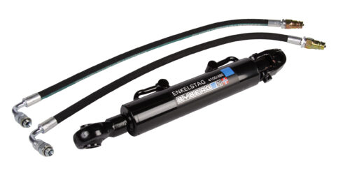 Hydraulcylinder - Enkelstag 4100 minsta längd 630 mm maxlängd 1025 mm slaglängd 395 mm för traktorer upp till 100 hk