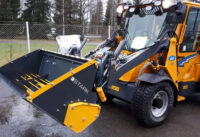 Sandspridarskopa - fäste Stora BM, volym 1200 liter, spridningsbredd 2000 mm - Bild 7