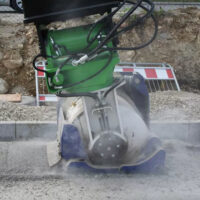 Asfaltsfräs - fäste S30/150, fräsbredd 200 mm, fräsdjup 0-70 mm, för maskinvikt 1-3 ton - Bild 6