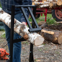 Sågbock - för stockar upp till 25 cm i diameter, ergonomisk kapning av stockar - Bild 4