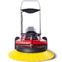 Sopmaskin Radial - eldriven, arbetsbredd 850 mm, 12V AGM batterimotor - Bild 4