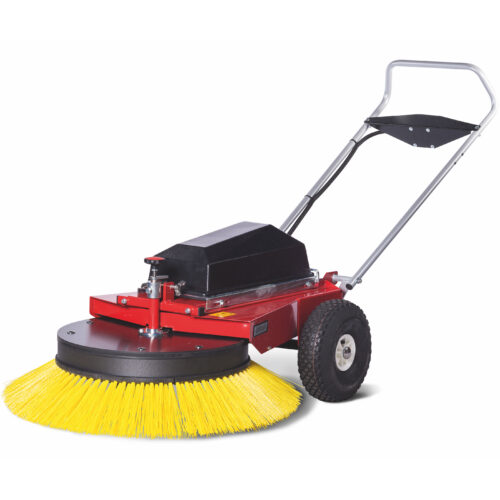 Radial sopmaskin - eldriven arbetsbredd 850 mm vikt 69 kg 12V AGM batterimotor