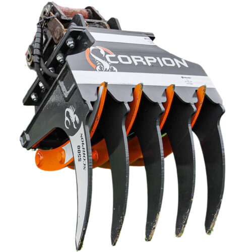 Rivgrip Scorpion S500 - fäste S40 bredd 500 mm gripöppning 670 mm vikt 140 kg