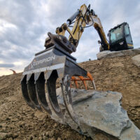 Rivgrip Scorpion S900 - fäste S50, bredd 900 mm, max öppning 930 mm, vikt 390 kg - Bild 3