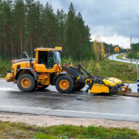 Sopmaskin CSW - fäste Stora BM, arbetsbredd 2000 mm, med uppsamlare, sidoborste & bevattning - Bild 4
