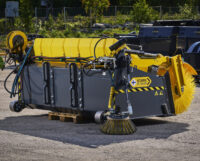 Sopskopa BSW - fäste Stora BM, arbetsbredd 2500 mm, volym 2400 liter, med bevattning - Bild 5