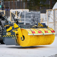 Sopskopa Tornado - fäste Stora BM, arbetsbredd 1600 mm, volym 650 liter, med bevattning - Bild 4