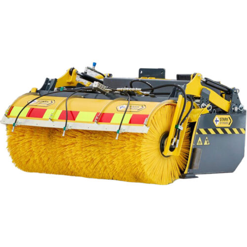 Sopskopa Tornado - fäste JCB 409 arbetsbredd 2500 mm volym 1030 liter med bevattning
