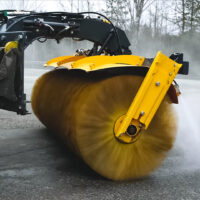 Sopvals RSW - fäste Stora BM, arbetsbredd 2500 mm, för maskinvikt 6-12 ton, diameter 900 mm - Bild 3
